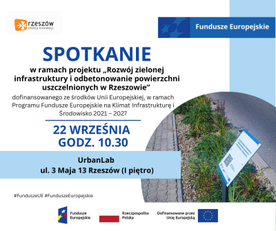 Grafika promująca spotkanie